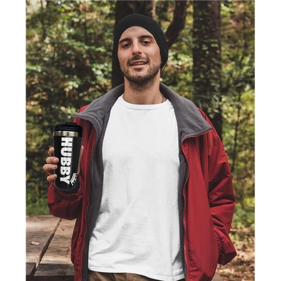 Husband Gift Ideas Tumbler - I Love You Gifts for Him -Funny Coffee Cup 15oz 1PC - Picture 4 of 7